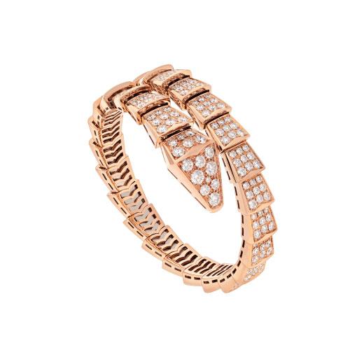 [BIJOUX]SERPENTI BRACELET 8MM PINK GOLD DIAMOND