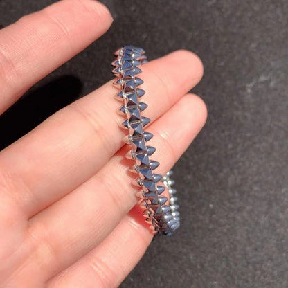 [BIJOUX]CLASH SILVER BRACELET