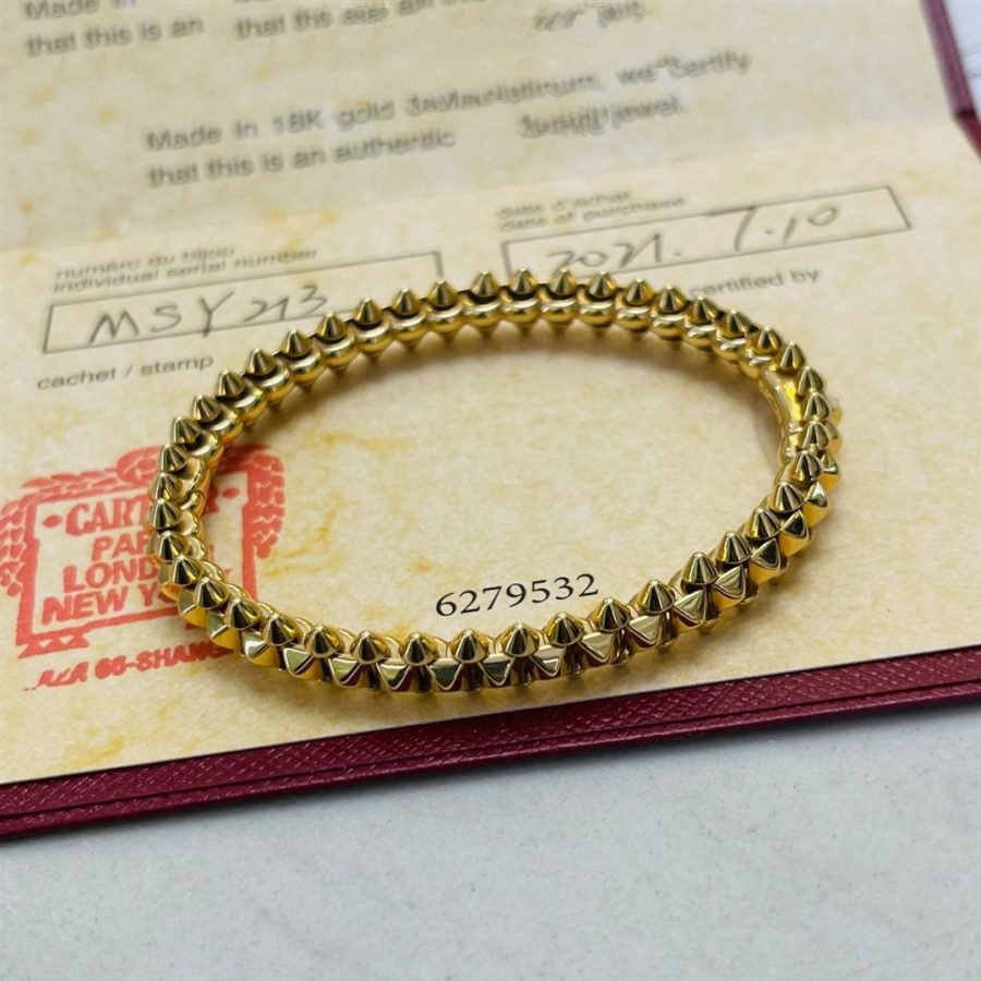 [BIJOUX]CLASH GOLD BRACELET