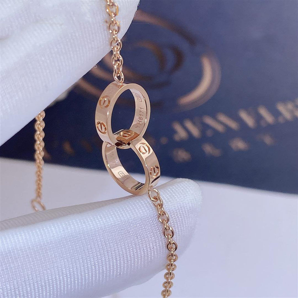 [BIJOUX]LOVE BRACELET DOUBLE RING