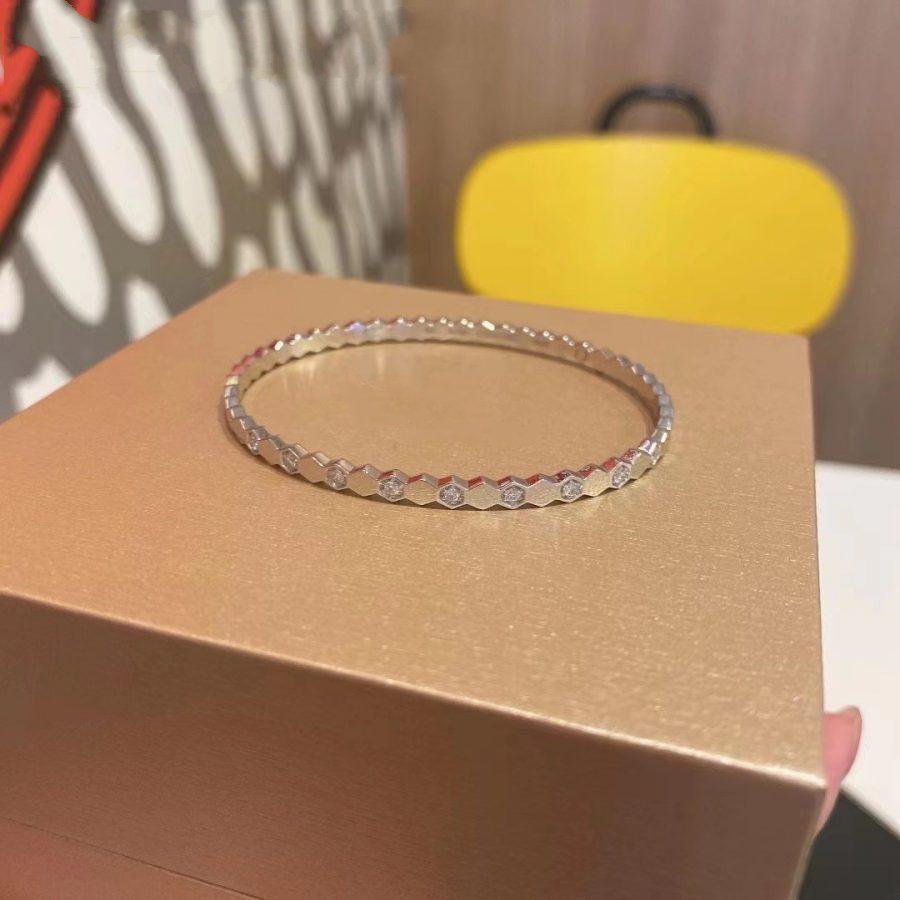 [BIJOUX]BRACELET ARGENT DIAMANT BEE LOVE