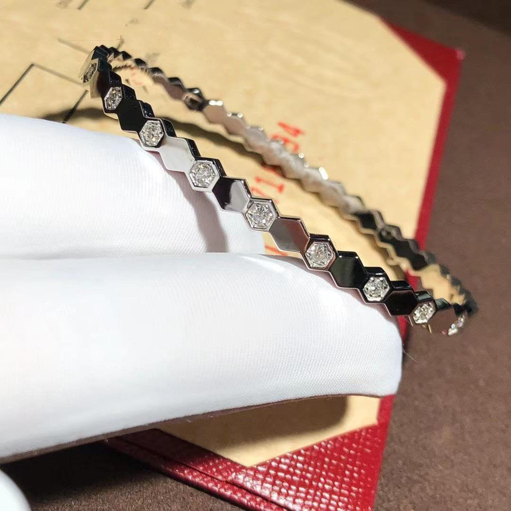 [BIJOUX]BEE LOVE SILVER DIAMOND BRACELET