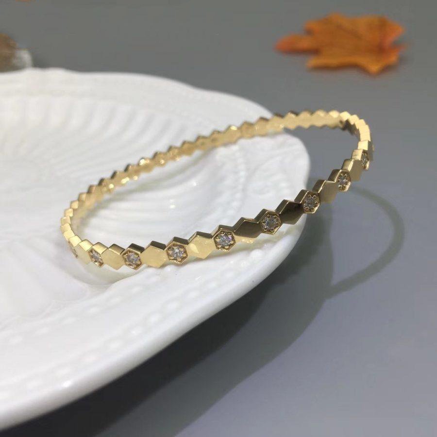 [BIJOUX]BRACELET ABEILLE AMOUR OR DIAMANT