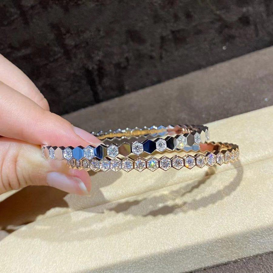[BIJOUX]BRACELET BEE LOVE OR TOUT DIAMANT