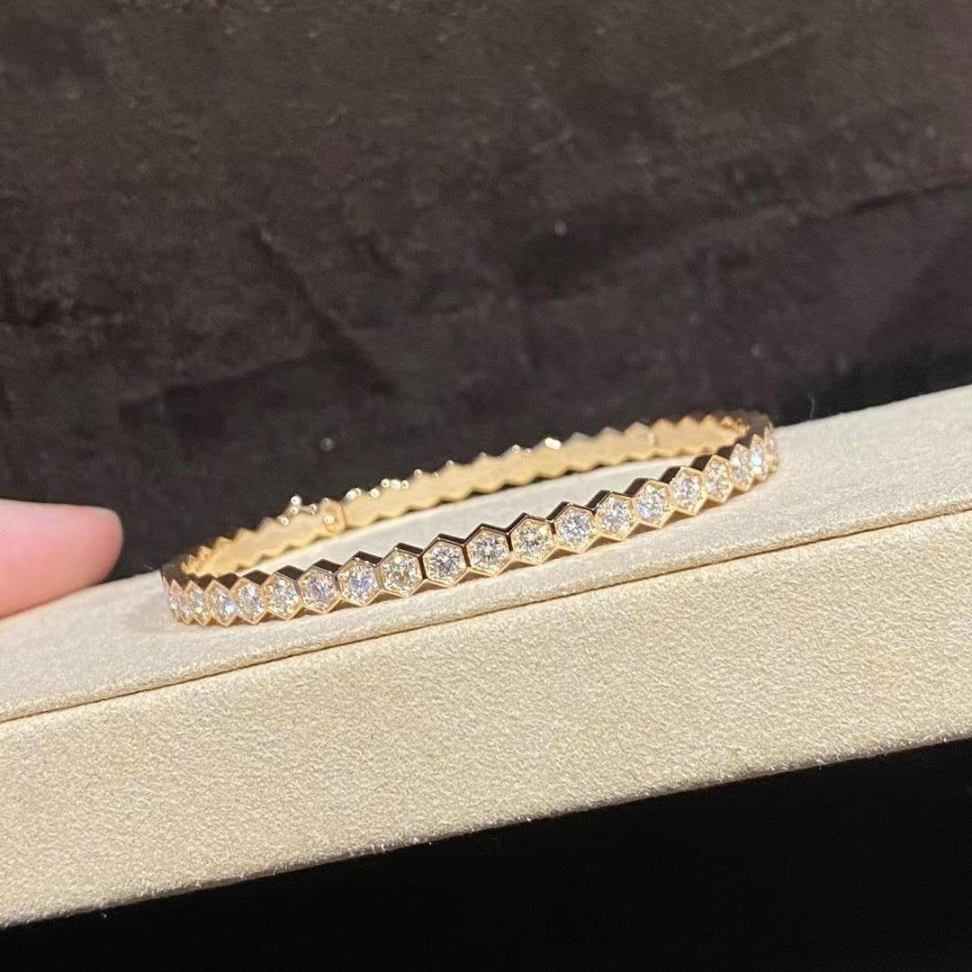 [BIJOUX]BRACELET BEE LOVE OR TOUT DIAMANT