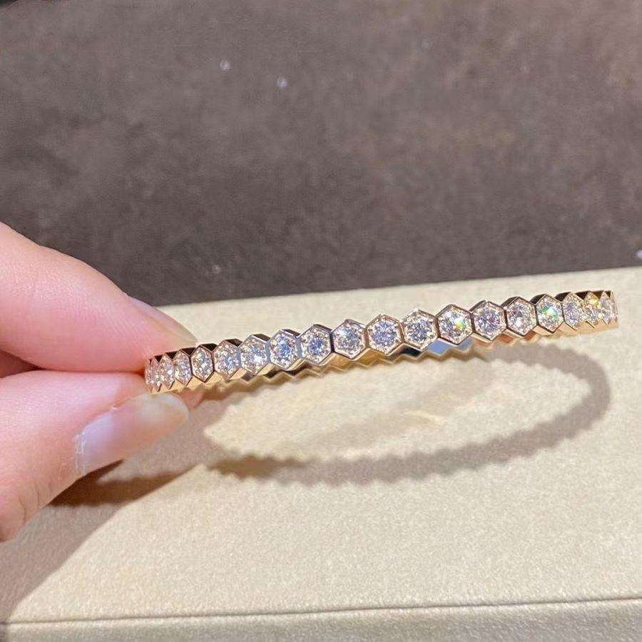 [BIJOUX]BRACELET BEE LOVE OR TOUT DIAMANT