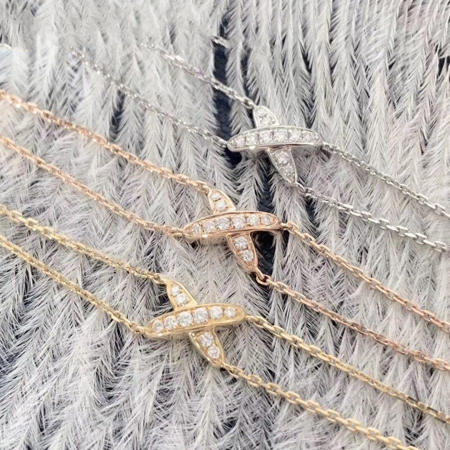 [BIJOUX]JEUX ブレスレット ピンクゴールド ダイヤモンド