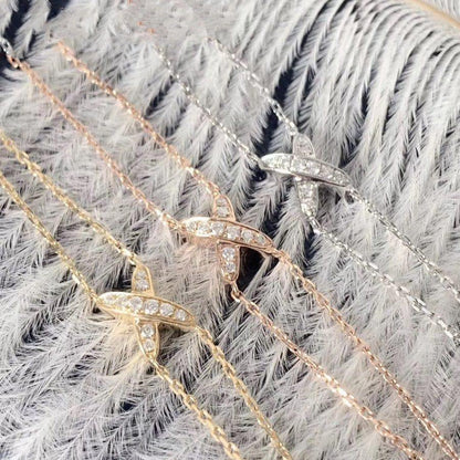 [BIJOUX]JEUX ブレスレット ピンクゴールド ダイヤモンド