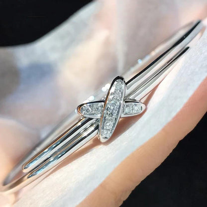 [BIJOUX]JEUX DE ブレスレット シルバー ダイヤモンド