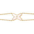 [BIJOUX]JEUX BRACELET WHITE MOP GOLD 1 DIAMOND
