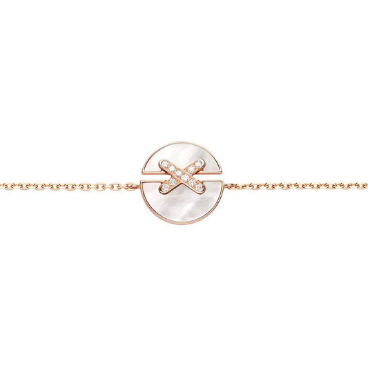 [BIJOUX]JEUX DE BRACELET MOP PINK GOLD DIAMONDS