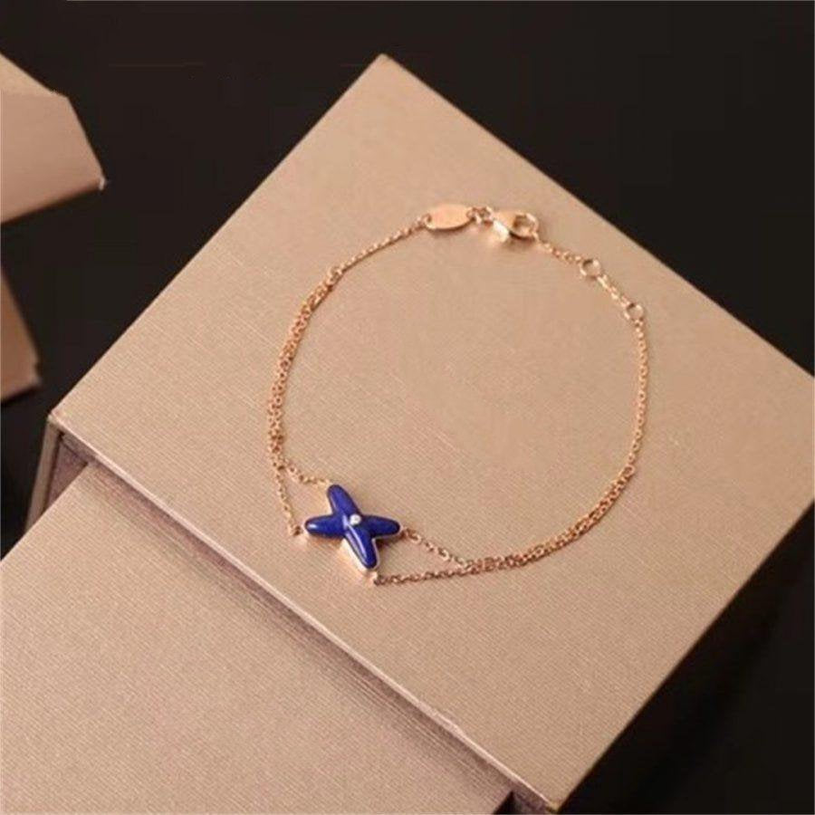 [BIJOUX]Hollow Design Four-Leaf Clover Flower Shape Ring