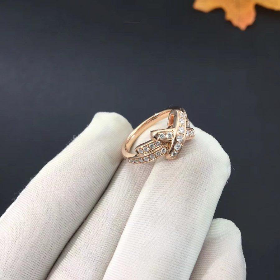 [BIJOUX]JEUX DE BAGUE OR ROSE DIAMANT