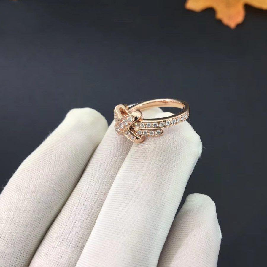 [BIJOUX]JEUX DE BAGUE OR ROSE DIAMANT