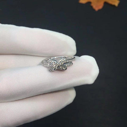 [BIJOUX]JEUX DE SILVER DIAMOND RING