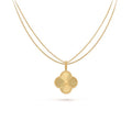 [BIJOUX]CLOVER 25MM PEDANT NECKLACE GOLD