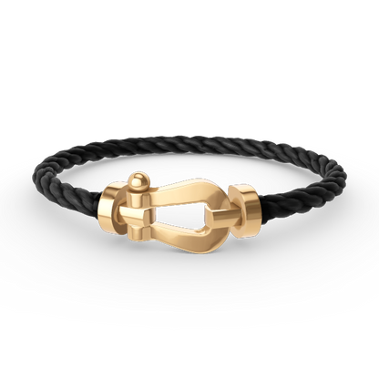 [BIJOUX]FORCE LARGE HORSESHOE NO DIAMOND BRACELET GOLD