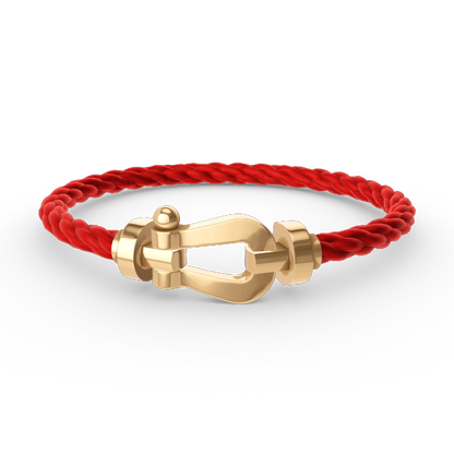 [BIJOUX]FORCE LARGE HORSESHOE NO DIAMOND BRACELET GOLD