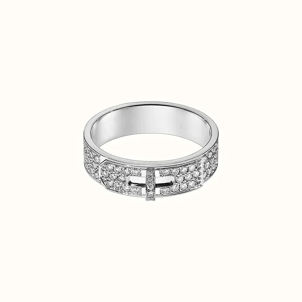 [BIJOUX]KELLY SILVER DIAMOND RING