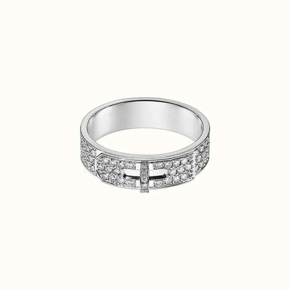 [BIJOUX]KELLY SILVER DIAMOND RING