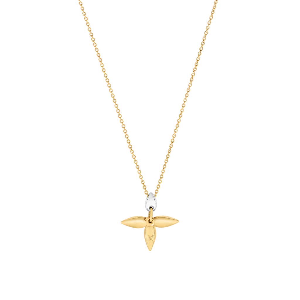 [BIJOUX]LOUISETTE PEDANT GOLD NECKLACE