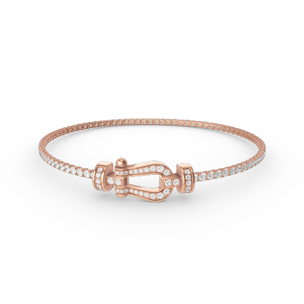 [BIJOUX]BRACELET TENNIS FORCE FER À CHEVAL DIAMANT