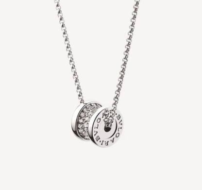 [BIJOUX]ZERO 1 SILVER DIAMOND NECKLACE