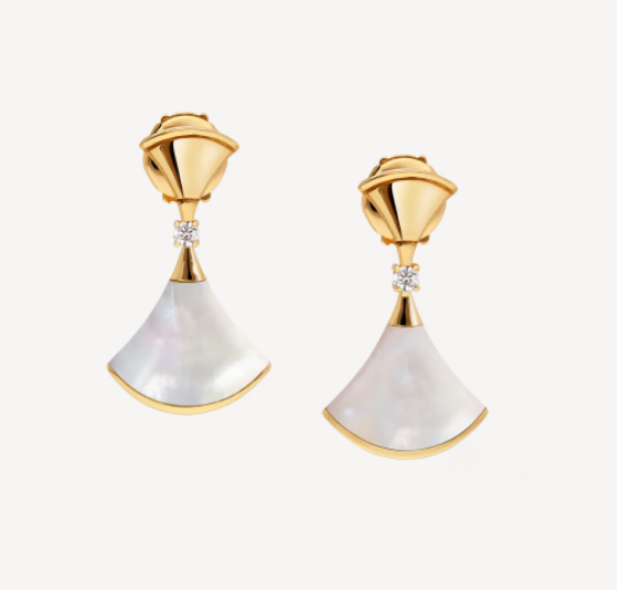 [BIJOUX] BOUCLES D'OREILLES DREAM MOP 1 DIAMANT