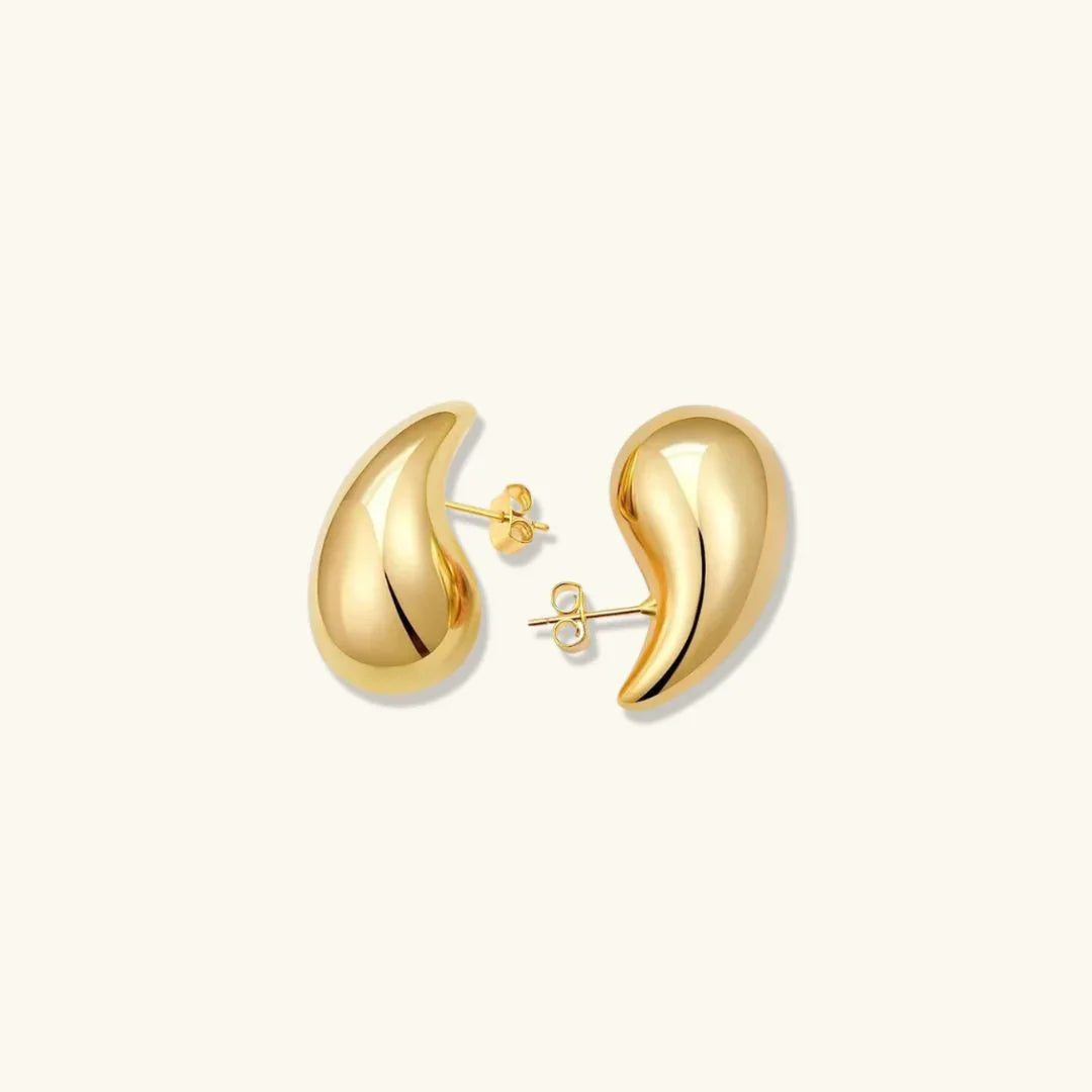 [Topon]Sandra Teardrop Gold Earrings