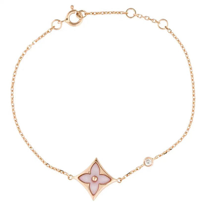 [BIJOUX]STAR 1 DIAMOND PINK GOLD BRACELET
