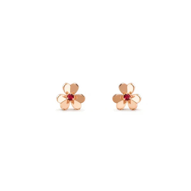 [Topon]FRIVOLE  FLOWER PINK EARRINGS