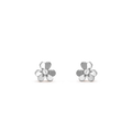 [Topon]FRIVOLE MINI SILVER FLOWER EARRINGS