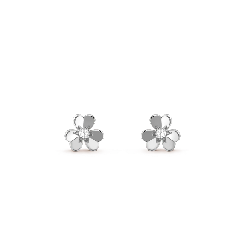 [Topon]FRIVOLE MINI SILVER FLOWER EARRINGS