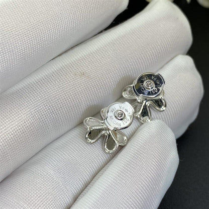[BIJOUX]FRIVOLE MINI SILVER FLOWER EARRINGS