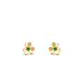 [BIJOUX]FRIVOLE  FLOWER MALACHITE EARRINGS