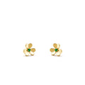 [Topon]FRIVOLE  FLOWER MALACHITE EARRINGS