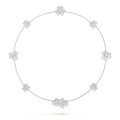 [BIJOUX]FRIVOLE SILVER 9 FLOWERS NECKLACE
