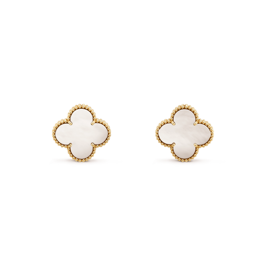 [Topon]CLOVER MINI GOLD EARRINGS