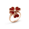 [BIJOUX]SWEET CLOVER CARNELIAN RING