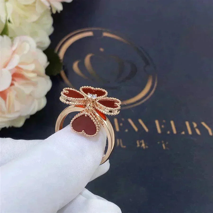 [BIJOUX]BAGUE MELIOT CORNALINE