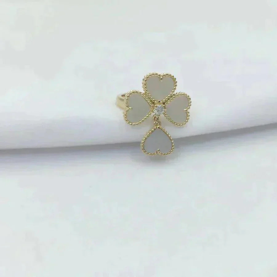 [BIJOUX]BAGUE MOP BLANCHE MELIOT