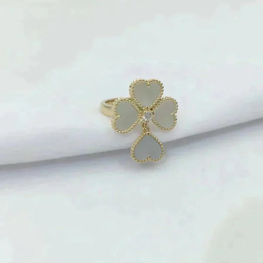 [BIJOUX]BAGUE MOP BLANCHE MELIOT