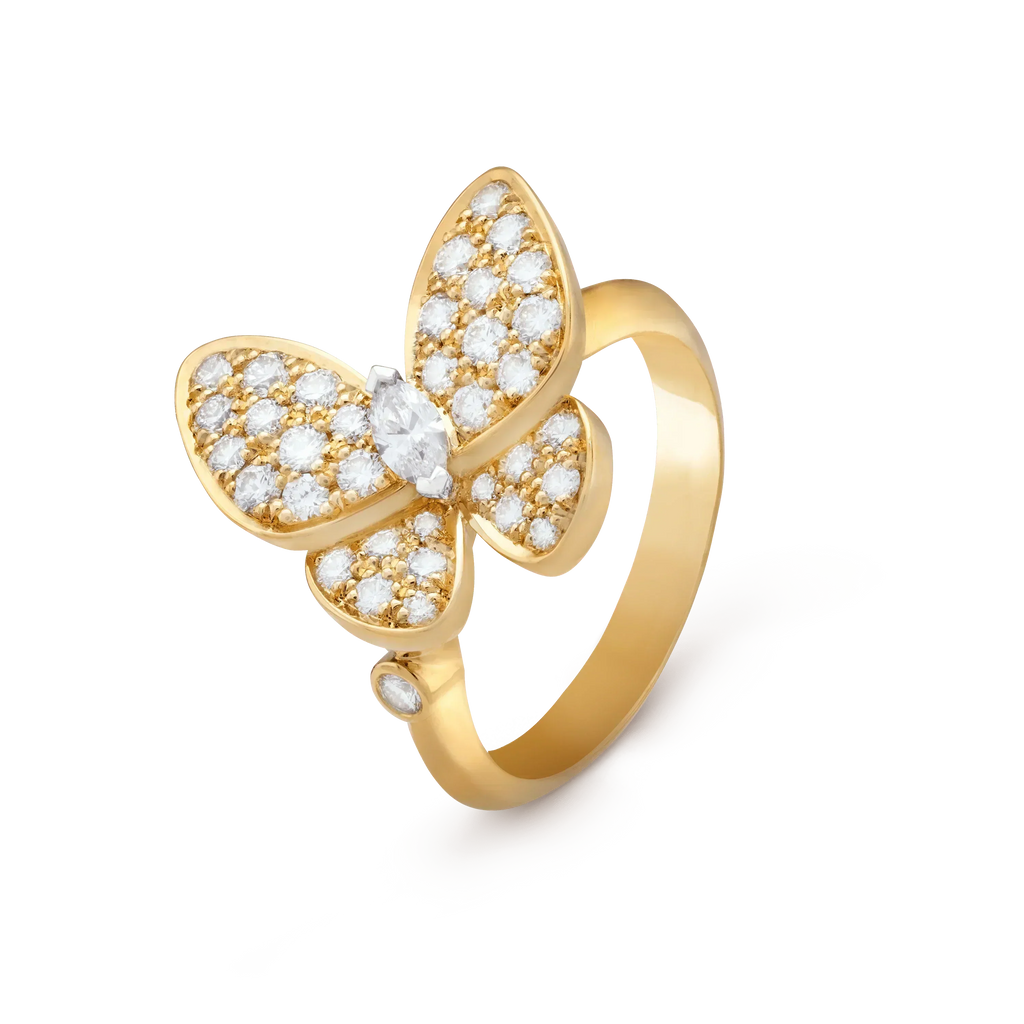 [Topon]BUTTERFLY DIAMOND RING