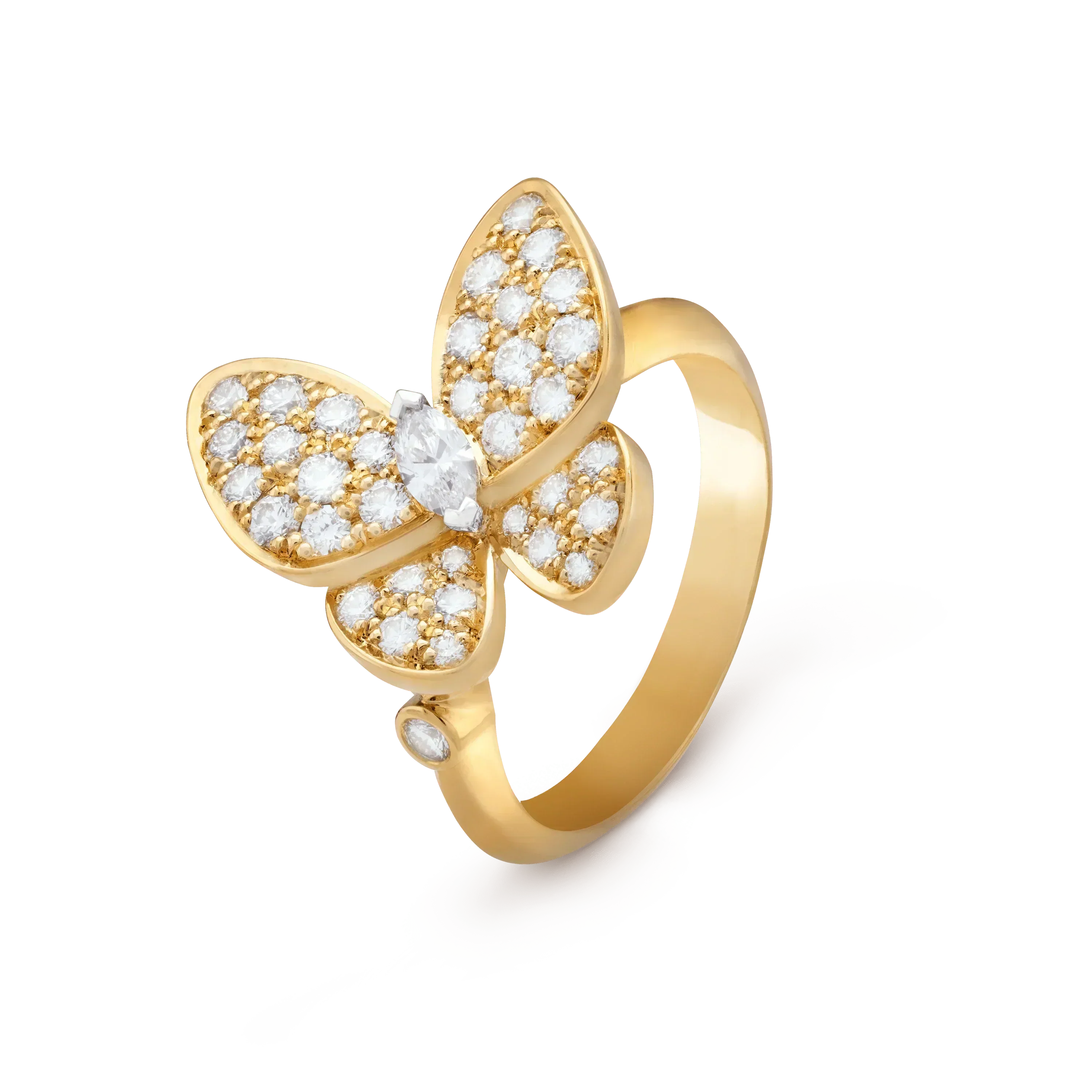 [Topon]BUTTERFLY DIAMOND RING