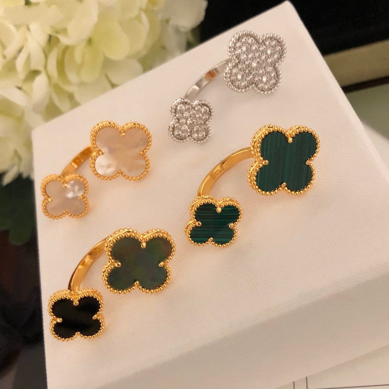 [BIJOUX]CLOVER BETWEEN THE FINGER RING