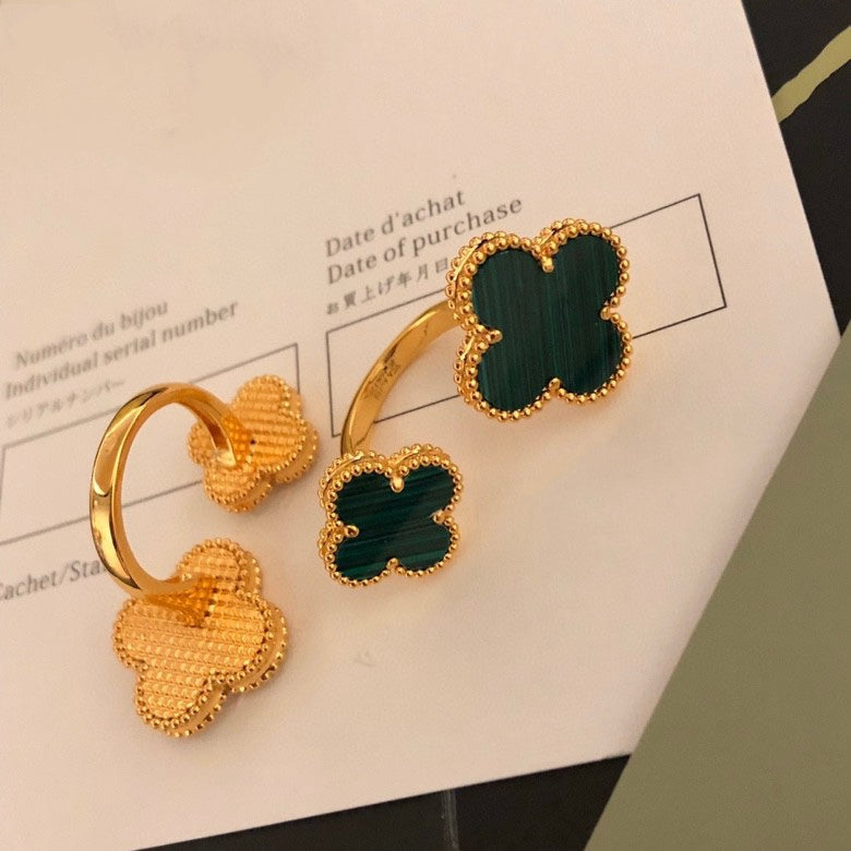 [BIJOUX]CLOVER BETWEEN THE FINGER RING