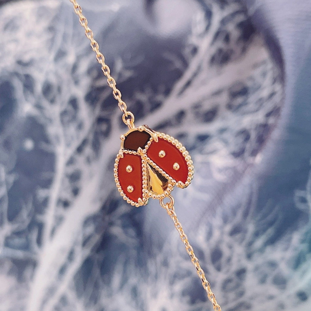[BIJOUX]BRACELET LUCKY SPRING 1 MOTIF OR ROSE