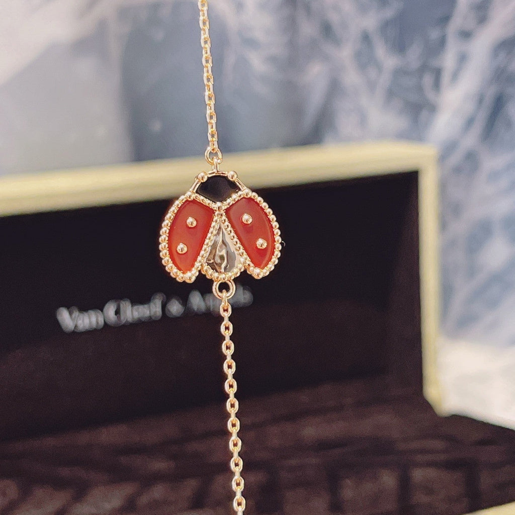 [BIJOUX]BRACELET LUCKY SPRING 1 MOTIF OR ROSE