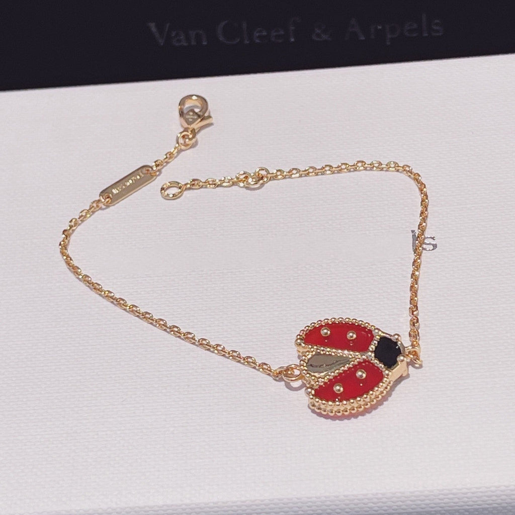 [BIJOUX]BRACELET LUCKY SPRING 1 MOTIF OR ROSE