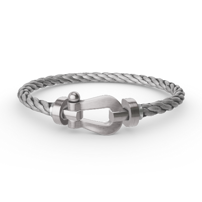 [BIJOUX]FORCE LARGE HORSESHOE NO DIAMOND BRACELET SILVER